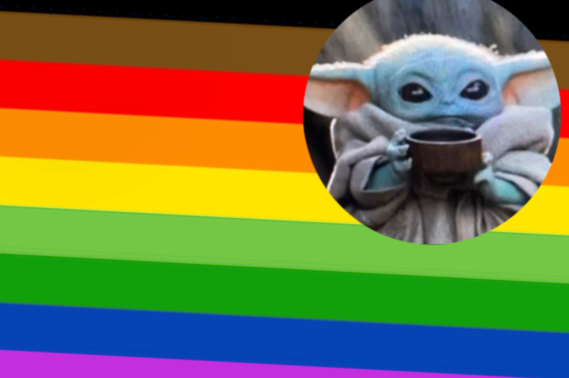 New Shade Of Green Added To Pride Flag To Represent Baby Yoda