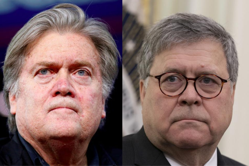 Attorney General William Barr Revealed To Be Post-Queer-Eye-Makeover Steve Bannon